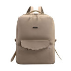 Шкіряний жіночий рюкзак на блискавці Cooper світло-бежевий краст BN-BAG-19-light-beige - Фотографія № 105