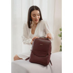 Жіночий шкіряний рюкзак Blancnote BN-BAG-19-marsala - Фотографія № 100