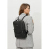 Чорний жіночий шкіряний рюкзак Blancnote BN-BAG-19-ONYX