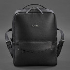 Чорний жіночий шкіряний рюкзак Blancnote BN-BAG-19-ONYX - Фотографія № 105