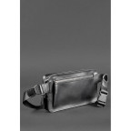 Чорна шкіряна сумка на пояс середня Blancnote BN-BAG-20-G - Фотографія № 104