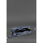 Темно-синя шкіряна сумка на пояс Blanknote BN-BAG-20-navy-blue - Фотографія № 106