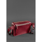 Бордова шкіряна сумка на пояс Blancnote BN-BAG-20-vin - Фотографія № 103