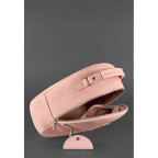 Жіноча шкіряна міні-рюкзак Kylie BN-BAG-22-barbi пудра - Фотографія № 104