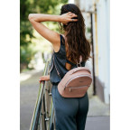 Жіноча шкіряна міні-рюкзак Kylie BN-BAG-22-barbi пудра - Фотографія № 106