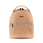 Жіноча шкіряна міні-сумка-рюкзак Kylie BN-BAG-22-crem-brule бежевий - Фотографія № 108