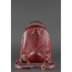 Жіноча шкіряна міні-сумка-рюкзак Kylie BN-BAG-22-marsala Марсала - Фотографія № 103
