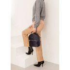Темно-синій жіночий рюкзак зі шкіри Kylie Blanknote BN-BAG-22-navy-blue - Фотографія № 100
