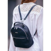 Мини-рюкзак женский из кожи Kylie Blanknote BN-BAG-22-navy