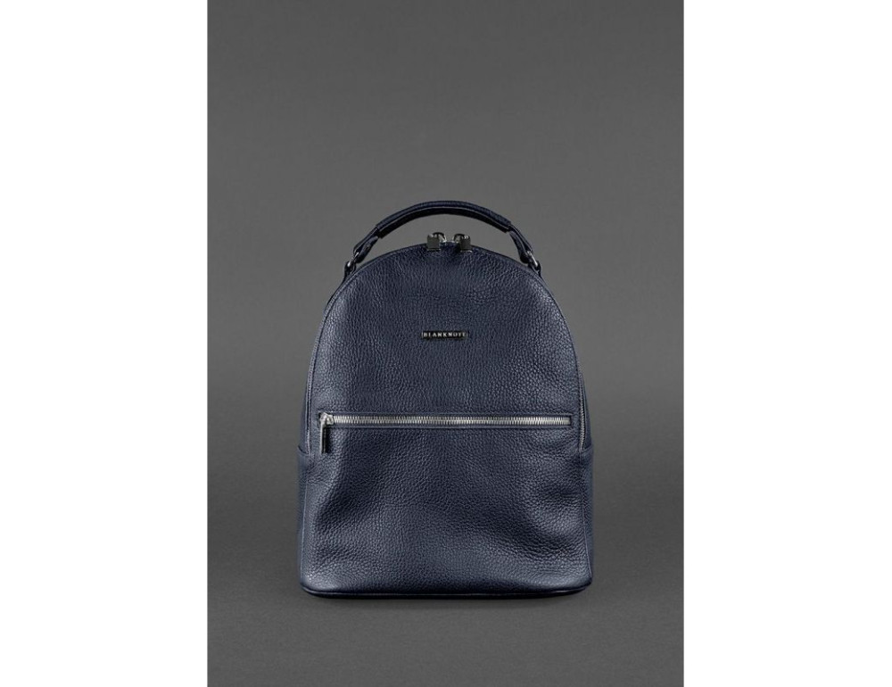 Міні-рюкзак жіночий зі шкіри Kylie Blanknote BN-BAG-22-navy - Фотографія № 2