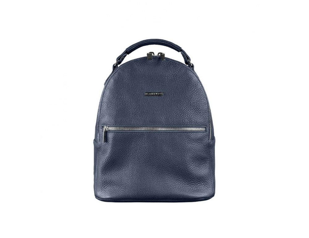 Міні-рюкзак жіночий зі шкіри Kylie Blanknote BN-BAG-22-navy - Фотографія № 9