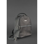 Жіночий шкіряна міні-сумка-рюкзак Kylie BN-BAG-22-onyx чорний - Фотографія № 102