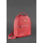 Жіночий шкіряний міні-сумка-рюкзак Kylie BN-BAG-22-rubin червоний - Фотографія № 102