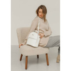 Женский белый рюкзак из натуральной кожи Kylie Blanknote BN-BAG-22-white - Фото № 105