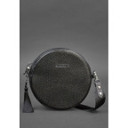Кругла жіноча шкіряна сумочка Tablet чорна blanknote BN-BAG-23-bw - Фотографія № 100
