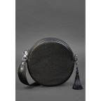 Кругла жіноча шкіряна сумочка Tablet чорна blanknote BN-BAG-23-bw - Фотографія № 102