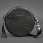 Кругла жіноча шкіряна сумочка Tablet чорна blanknote BN-BAG-23-bw - Фотографія № 104