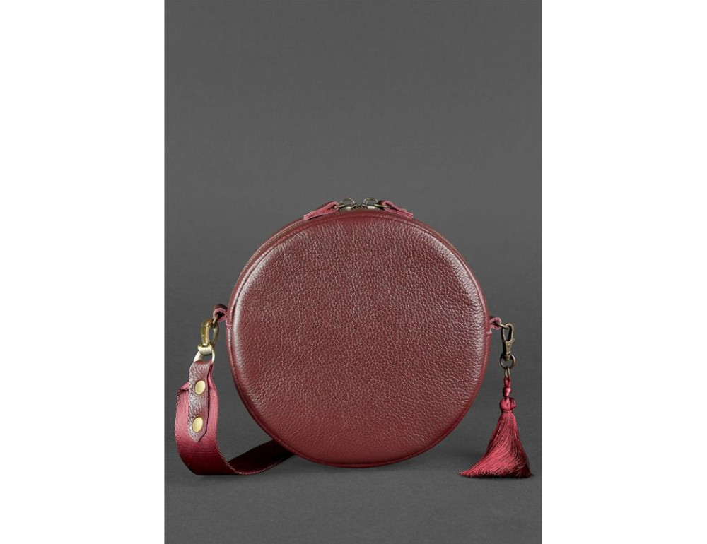 Жіноча кругла сумочка Tablet BN-BAG-23-marsala марсала - Фотографія № 4