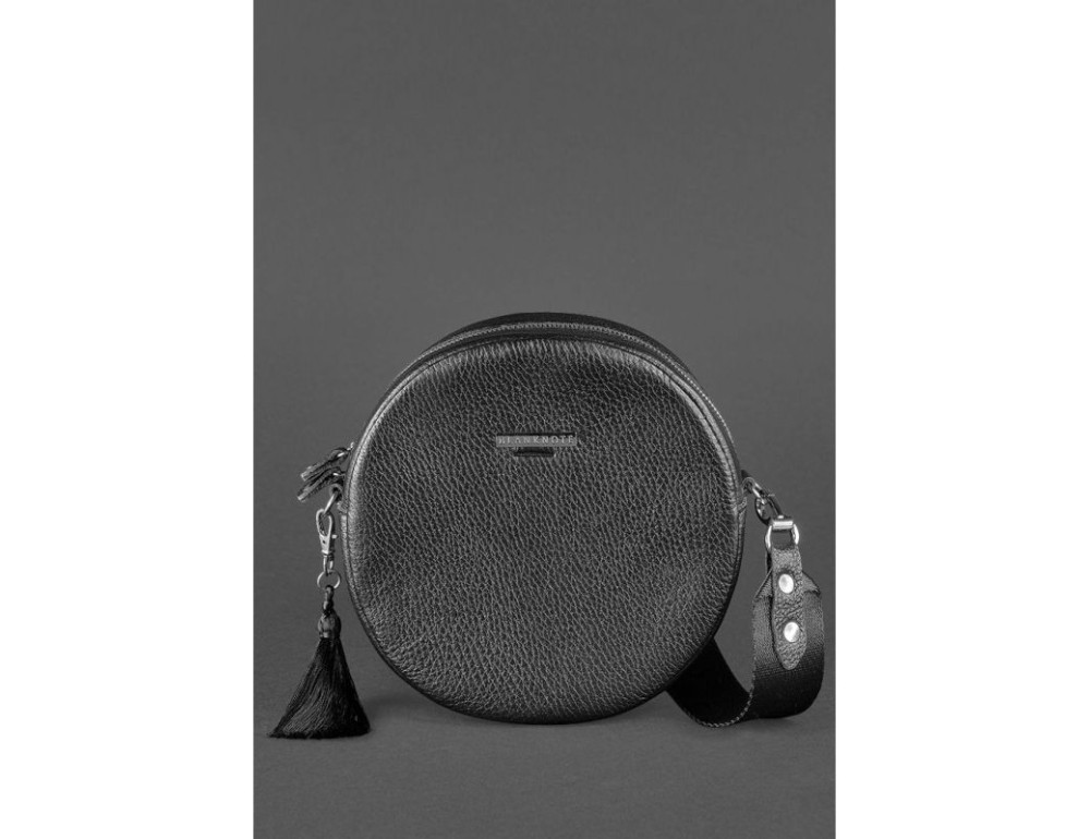 Жіноча кругла сумочка Tablet BN-BAG-23-onyx чорний - Фотографія № 2