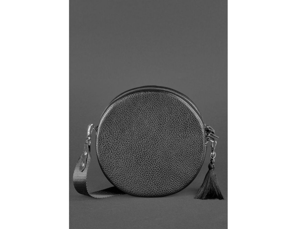 Жіноча кругла сумочка Tablet BN-BAG-23-onyx чорний - Фотографія № 4