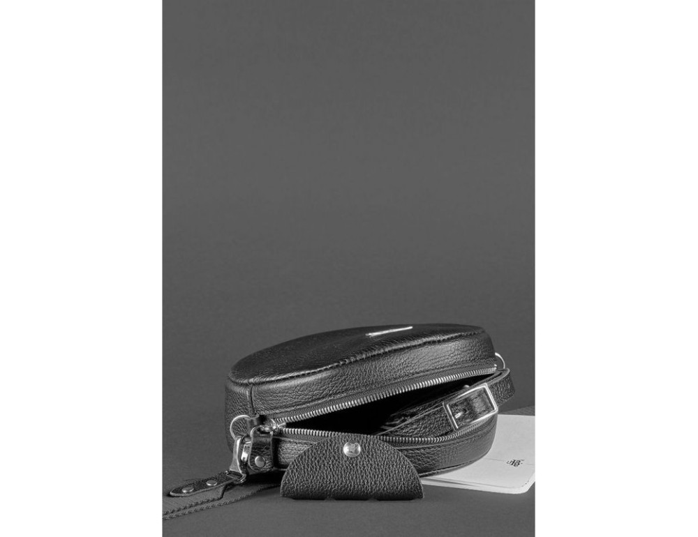 Жіноча кругла сумочка Tablet BN-BAG-23-onyx чорний - Фотографія № 5