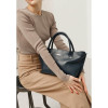 Шкіряна жіноча сумка Blanknote BN-BAG-24-navy-blue темно-синій Шкіряна жіноча сумка Blanknote BN-BAG-24-navy-blue темно-синій