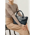 Шкіряна жіноча сумка Blanknote BN-BAG-24-navy-blue темно-синій - Фотографія № 100