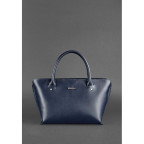 Шкіряна жіноча сумка Blanknote BN-BAG-24-navy-blue темно-синій - Фотографія № 101