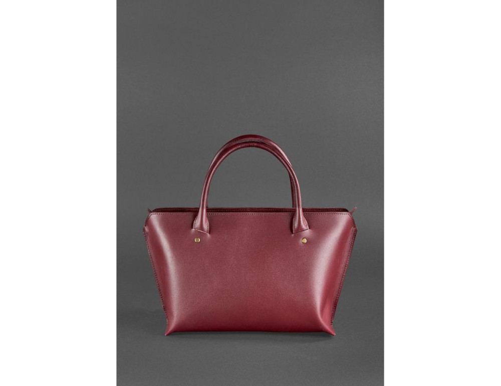 Шкіряна жіноча сумка Blanknote BN-BAG-24-vin виноград - Фотографія № 4