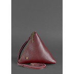 Кожаная женская сумка-косметичка Пирамида Марсала Blanknote BN-BAG-25-marsala - Фото № 101