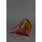 Кожаная женская сумка-косметичка Пирамида Марсала Blanknote BN-BAG-25-marsala - Фото № 103