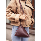 Кожаная женская сумка-косметичка Пирамида Марсала Blanknote BN-BAG-25-marsala - Фото № 106