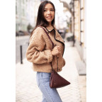 Кожаная женская сумка-косметичка Пирамида Марсала Blanknote BN-BAG-25-marsala - Фото № 109