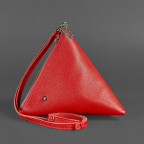 Кожаная женская сумка-косметичка Пирамида красная Blanknote BN-BAG-25-rubin - Фото № 108