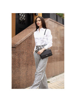 Женская кожаная сумка-трансформер черная Blackwood BN-BAG-26-bw