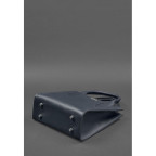 Шкіряна жіноча сумка-кроссбоді темно-синя BN-BAG-28-navy-blue - Фотографія № 104