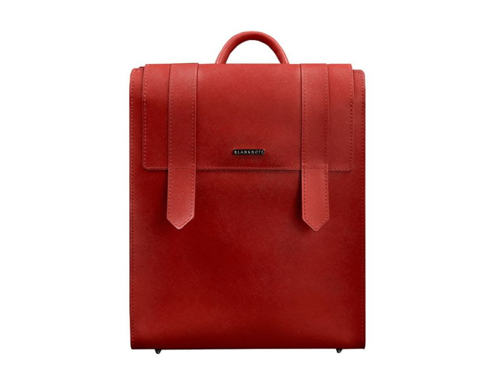 Жіночий шкіряний рюкзак Blackwood BN-BAG-29-bw-red - Фотографія № 6