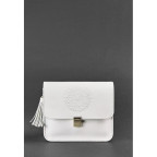 Біла шкіряна маленька сумочка Blancnote BN-BAG-3-LIGHT - Фотографія № 101