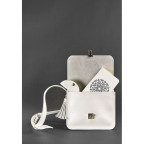 Біла шкіряна маленька сумочка Blancnote BN-BAG-3-LIGHT - Фотографія № 102