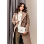 Біла шкіряна маленька сумочка Blancnote BN-BAG-3-LIGHT - Фотографія № 105
