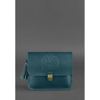Зелена шкіряна сумочка через плече Blancnote BN-BAG-3-malachite - Фотографія № 101