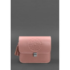 Шкіряна сумка бохо Лілу Blanknote BN-BAG-3-pink-peach рожевий персик - Фотографія № 100