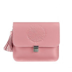 Шкіряна сумка бохо Лілу Blanknote BN-BAG-3-pink-peach рожевий персик - Фотографія № 106