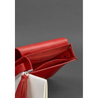 Шкіряна жіноча бохо сумка Лілу червона Blanknote BN-BAG-3-red - Фотографія № 103