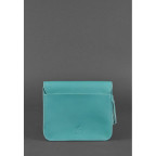 Бірюзова шкіряна сумочка Blanknote BN-BAG-3-tiffany - Фотографія № 103
