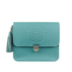 Бірюзова шкіряна сумочка Blanknote BN-BAG-3-tiffany - Фотографія № 107