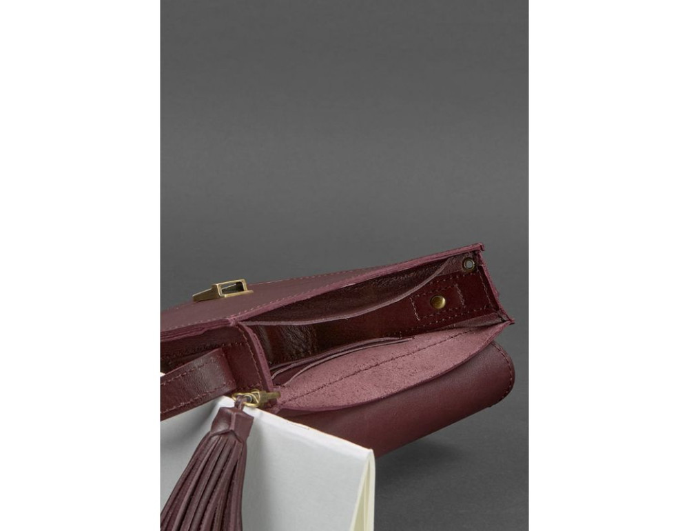 Жіноча сумка через плече Blanknote BN-BAG-3-vin-man - Фотографія № 4