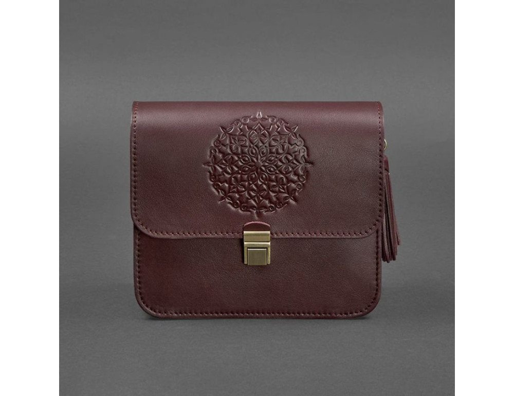 Жіноча сумка через плече Blanknote BN-BAG-3-vin-man - Фотографія № 9