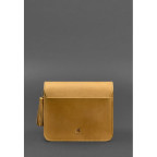 Жовта жіноча сумочка з кінської шкіри Crazy Hourse Blancnote BN-BAG-3-YLW-KR-MAN - Фотографія № 104
