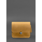 Жовта жіноча сумочка з кінської шкіри Crazy Hourse Blancnote BN-BAG-3-YLW-KR-MAN - Фотографія № 107
